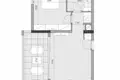 1 bedroom apartment 74 m² Limassol District, Cyprus