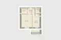 1 room apartment 38 m² Minsk, Belarus