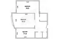 Квартира 2 комнаты 65 м² Мухавецкий сельский Совет, Беларусь