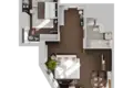 Appartement 2 chambres 61 m² Moscou, Russie