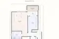 1 bedroom apartment 55 m² Budva, Montenegro