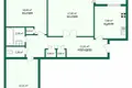 Квартира 3 комнаты 64 м² Барановичи, Беларусь