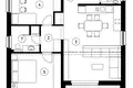 Квартира 2 спальни 70 м² Хорватия, Хорватия