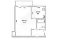 Wohnung 1 zimmer 30 m² Brest, Belarus