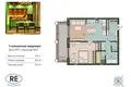 Wohnung 1 zimmer 60 m² Kaliningrad, Russland