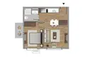 Mieszkanie 3 pokoi 91 m² Kagithane, Turcja