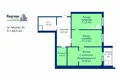 Apartamento 2 habitaciones 83 m² Barawlyany, Belarús