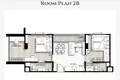 Квартира 2 спальни 47 м² Пхукет, Таиланд