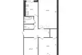 Kvartira 3 xonalar 63 m² Namanganda