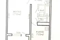 Appartement 2 chambres 55 m² Minsk, Bélarus