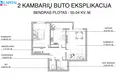 Wohnung 2 zimmer 50 m² Vilnius, Litauen