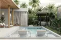 Residential complex New villas with swimming pools and lounge areas, Phuket, Thailand
