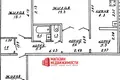 3 room apartment 72 m² in Hrodna, Belarus