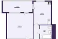 Квартира 1 комната 39 м² Минск, Беларусь