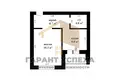 1 room apartment 43 m² Brest, Belarus