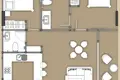 Appartement 1 chambre 49 m² Phuket, Thaïlande