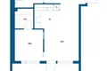 Квартира 2 комнаты 45 м² Vaasa sub region, Финляндия