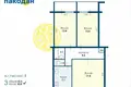3 room apartment 63 m² Lyasny, Belarus