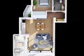 1 bedroom apartment 62 m² Triad, Greece