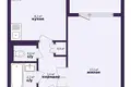 Квартира 1 комната 35 м² Минск, Беларусь