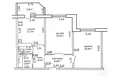 Квартира 2 комнаты 58 м² Гомель, Беларусь