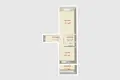 1 room apartment 40 m² Sienica, Belarus
