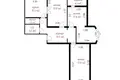Appartement 3 chambres 82 m² Minsk, Bélarus