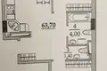 Квартира 2 комнаты 65 м² Одесса, Украина