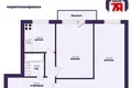 2 room apartment 45 m² Minsk, Belarus