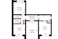 Wohnung 3 zimmer 72 m² Minsk, Weißrussland