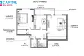 2 room apartment 49 m² Vilnius, Lithuania