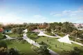 Residential complex New villas surrounded by green parks, gardens, lakes and lagoons, Dubailand, Dubai, UAE