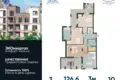 Квартира 3 комнаты 127 м² Калининград, Россия