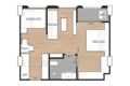 Apartamento 2 habitaciones 38 m² Ban Bang Thao, Tailandia