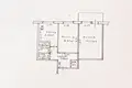 2 room apartment 39 m² Homel, Belarus