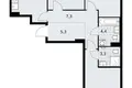 Wohnung 3 zimmer 72 m² Kommunarka, Russland