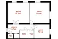 Apartamento 2 habitaciones 57 m² Machulishchy, Bielorrusia