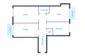 3 room apartment 62 m² Warsaw, Poland