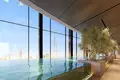 Complejo residencial New high-rise Sky Tower Residence with a pool, a garden and a restaurant close to the canal, in the central area of Business Bay, Dubai, UAE