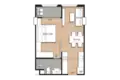 Apartamento 2 habitaciones 38 m² Ban Bang Thao, Tailandia