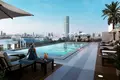 Wohnkomplex New low-rise Galaxy Residence with a swimming pool and restaurants, JVC, Dubai, UAE