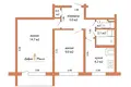 2 room apartment 39 m² Minsk, Belarus