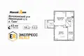 Haus 58 m² Ivianiecki sielski Saviet, Belarus