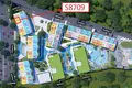 Mieszkanie 2 pokoi 151 m² Phuket, Tajlandia