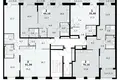 1 room apartment 35 m² Kommunarka, Russia