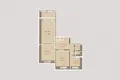 Wohnung 3 zimmer 63 m² Minsk, Belarus
