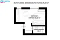 1 room apartment 29 m² Vilnius, Lithuania