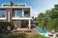  New complex of townhouses Park Greens with a large park and a beach, Damac Hills, Dubai, UAE