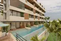 Residential complex New residence with swimming pools and an underground parking close to the city center, Fethiye, Turkey