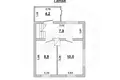 House 48 m² Znamienski sielski Saviet, Belarus
